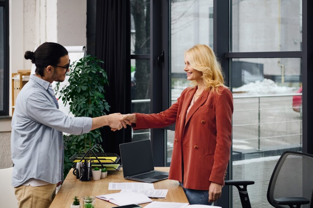 Business Partnership Sealed